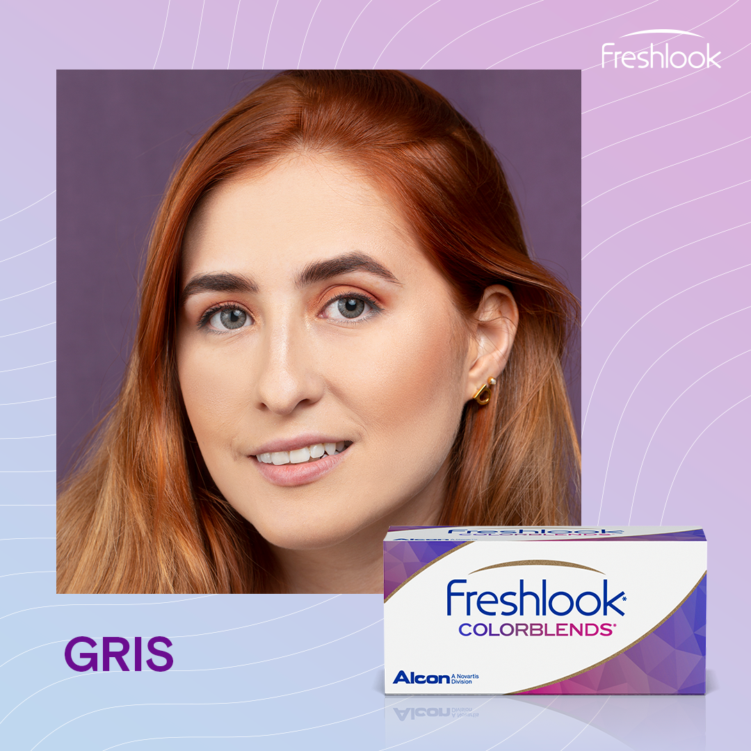 Pupilentes grises freshlook hotsell