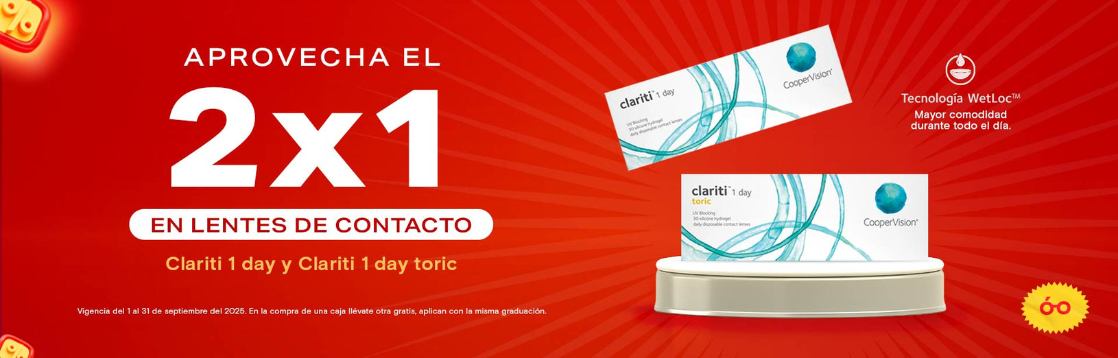 Slide Grande Descuento Clariti 2X1 PC Slide Grande Descuento Clariti 2X1 PC