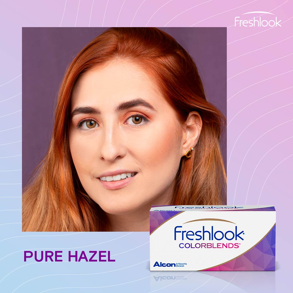 Pupilentes Freshlook Pure Hazel