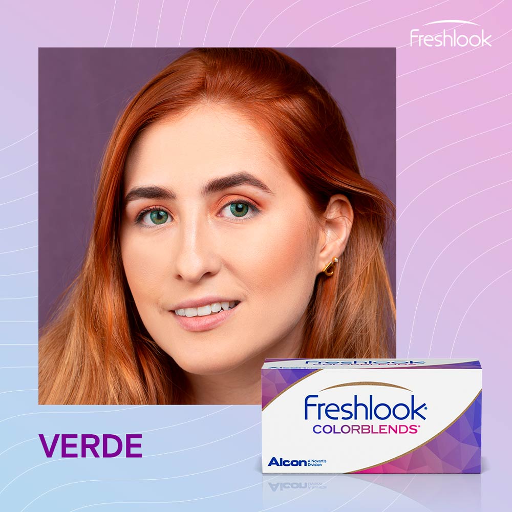 Contacto Freshlook Lentes De Contacto Color Verdes Lentes De
