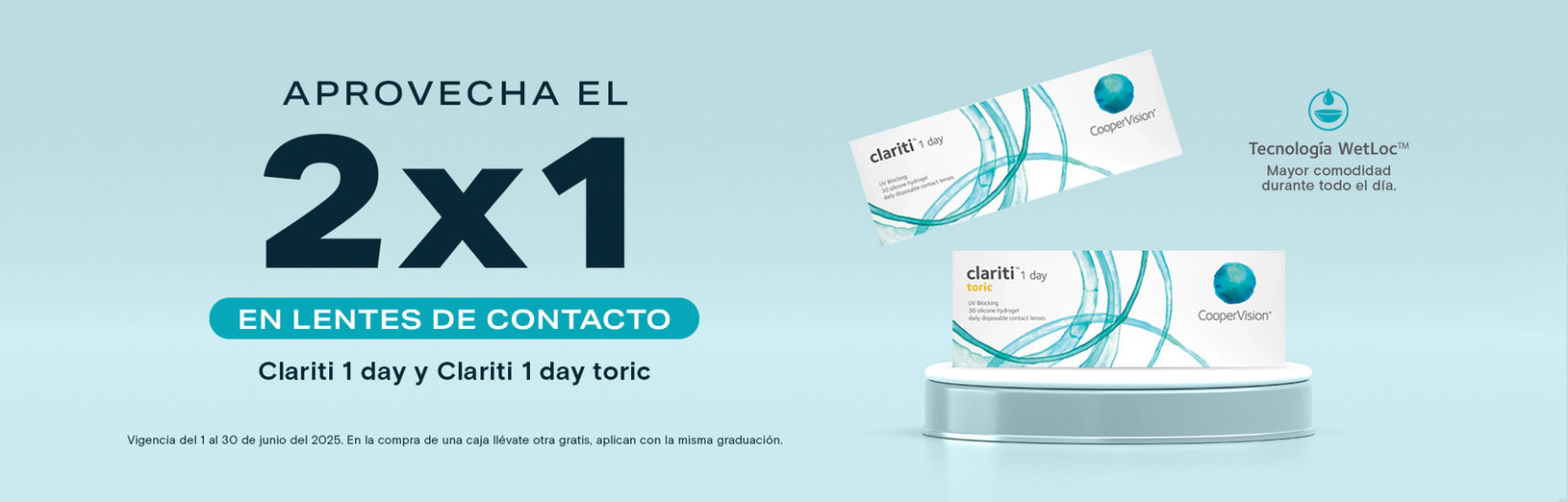 VDV Lentes de Contacto Pc Clarity Promocion VDV Lentes de Contacto Pc Clarity Promocion