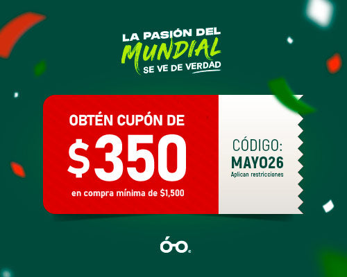 Cupón de descuento mundial 2026
