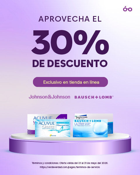 VDV Lentes de Contacto con hasta el 30 de descuento