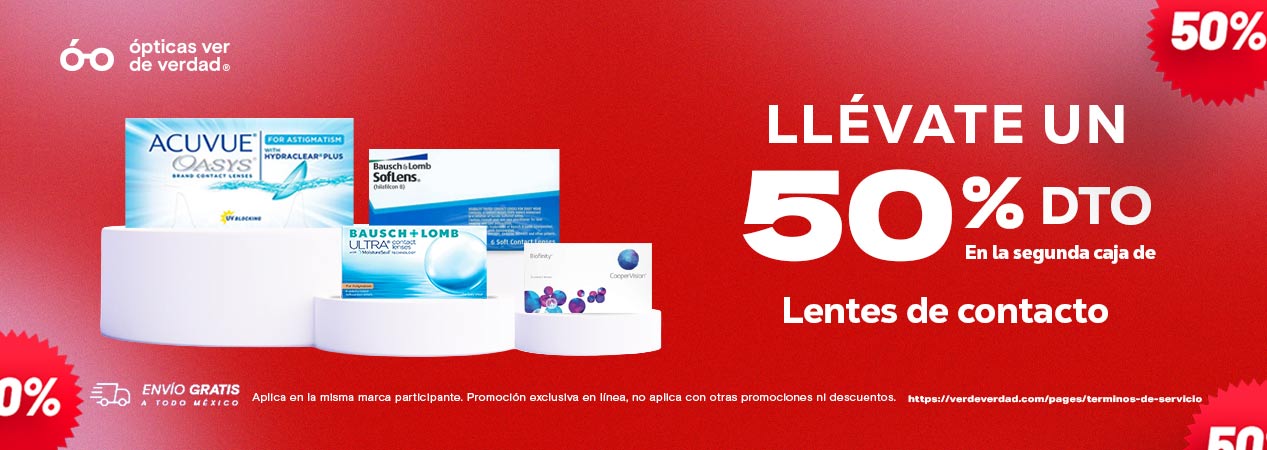 VDV Lentes De Contacto 50 Desto Slide PC