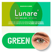 VDV Lentes De Contacto Lunare Sin Graduacion Verde