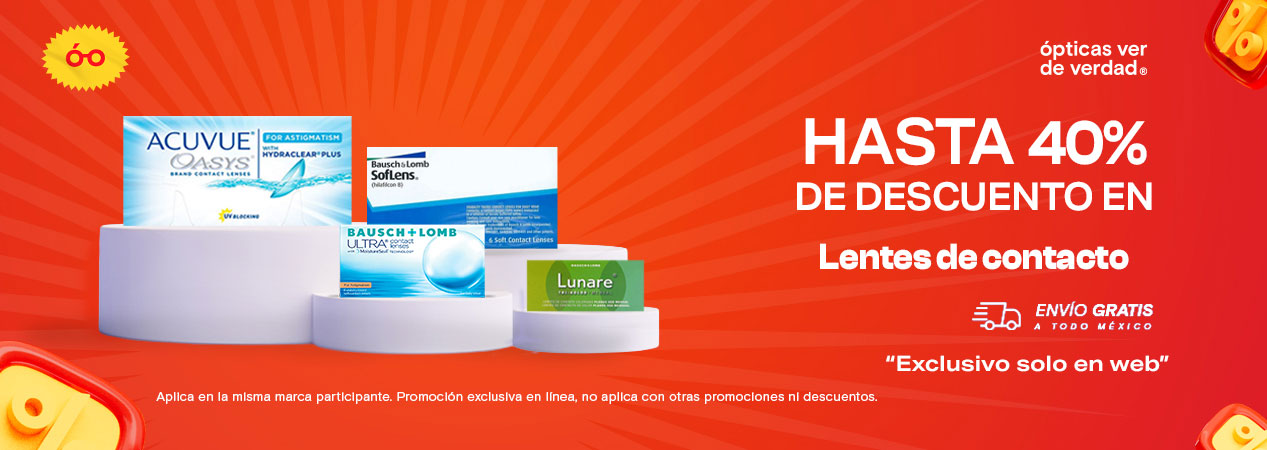 VDV Lentes De Contacto Slide 40 De Descuento