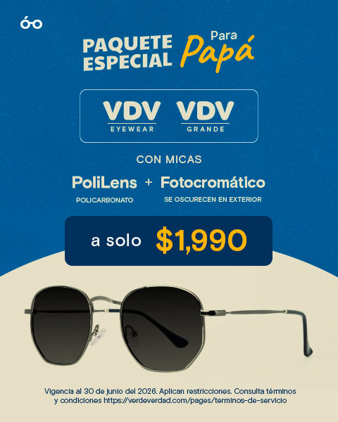 VDV Lentes Exclusivos paquete con descuento día del padre