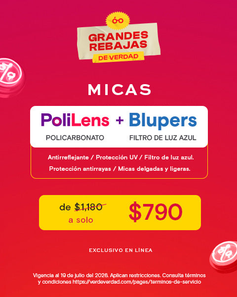 Mica y tratamiento en rebaja