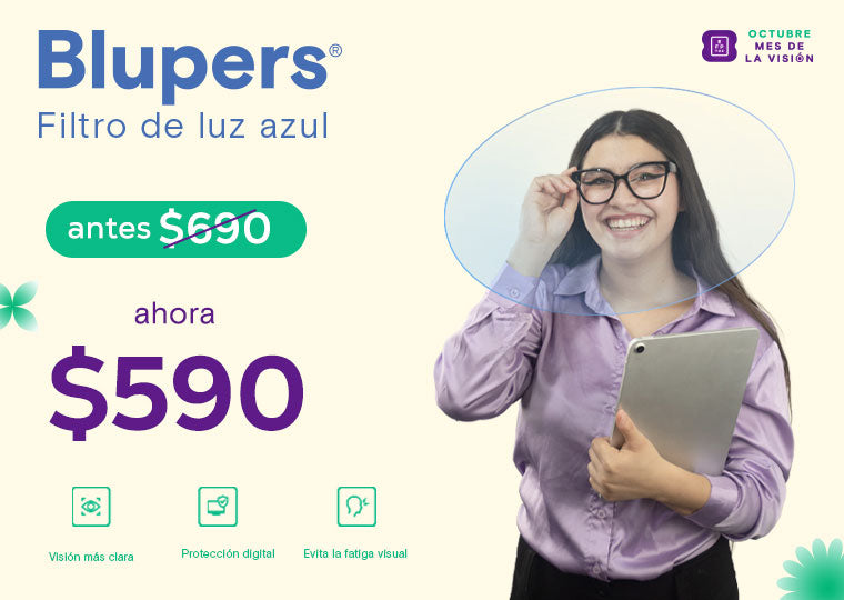 VDV Lentes Tratamiento Blupers Descuento