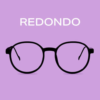 Lentes con estilo redondo