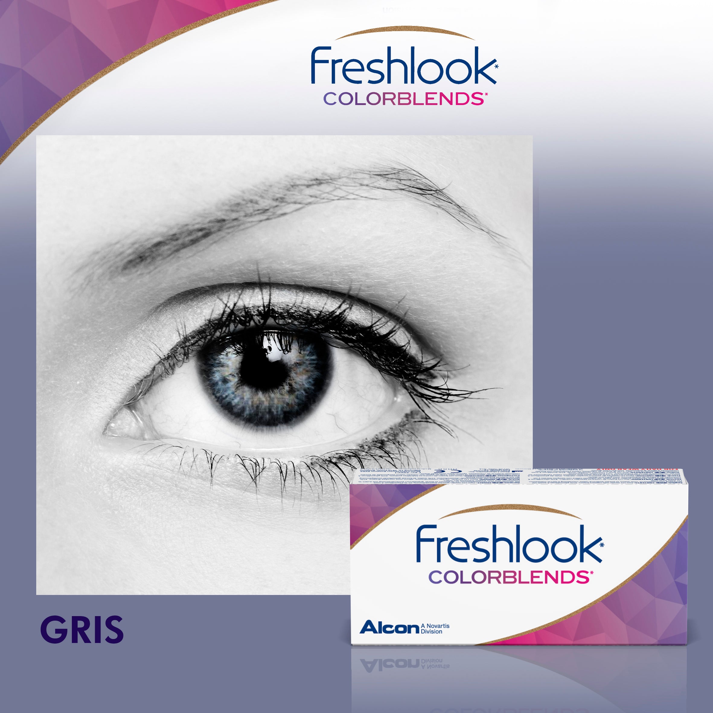 Pupilentes Freshlook Gris – Ver de Verdad